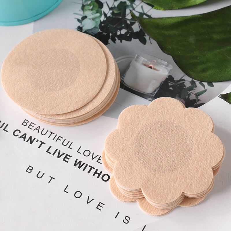 10/50 Pcs Disposable Nipple Covers, Invisible Self-Adhesive Anti-convex Nipple Pasties, Women's Lingerie & Underwear Accessories