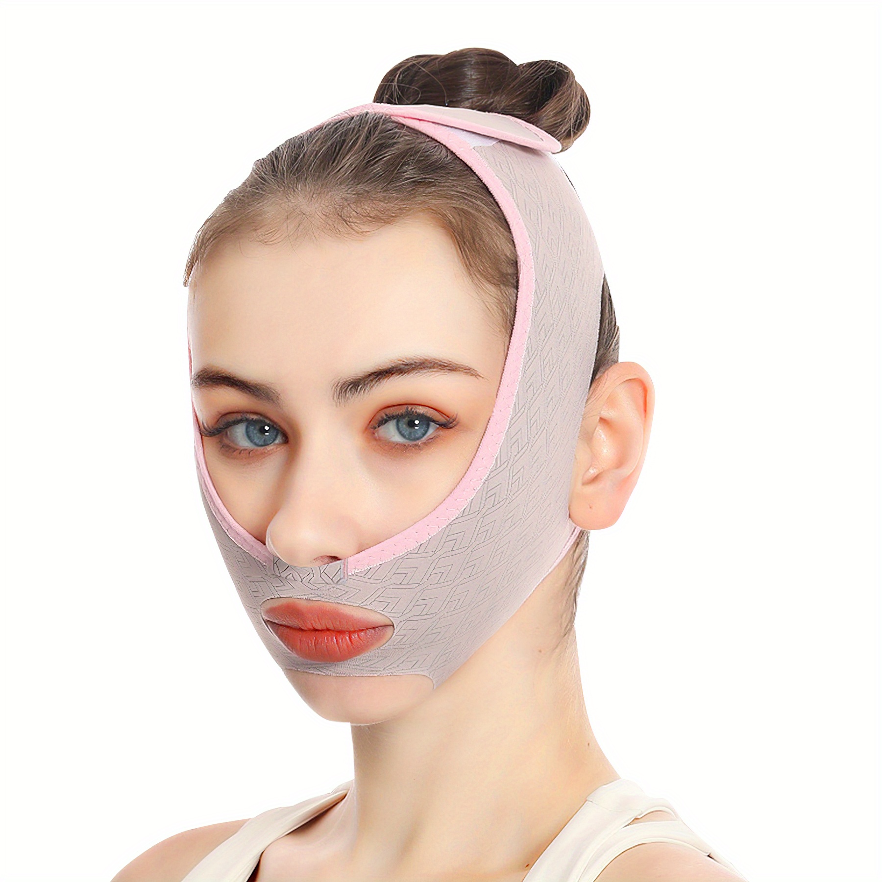 Reusable Double Chin Reducer Chin Strap Face Lifting Strap - Temu