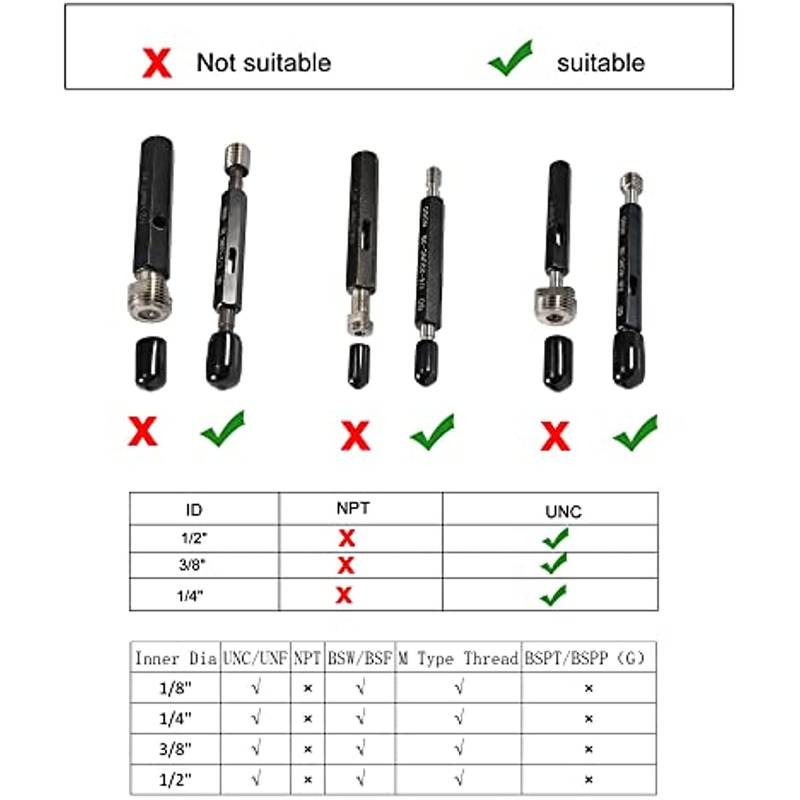 Thread Protector 20 Pack 3/16\" (5Mm) ID Black Screw S Rubber End Caps 3/8 Rubber Cap