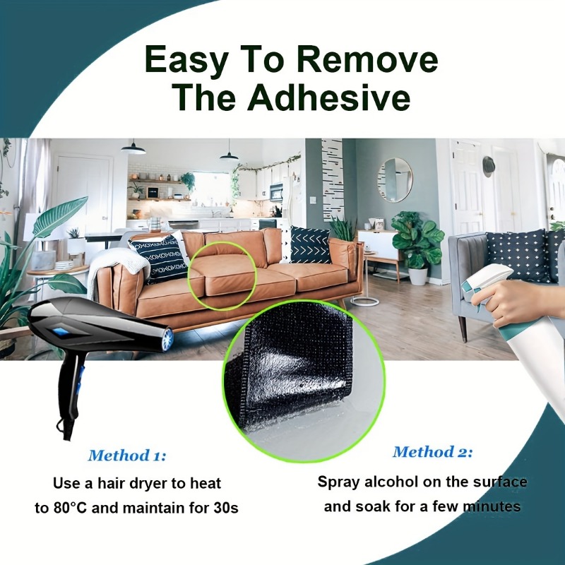 Secure Your Sofa Cushions With Double sided Hook And Loop - Temu United  Arab Emirates