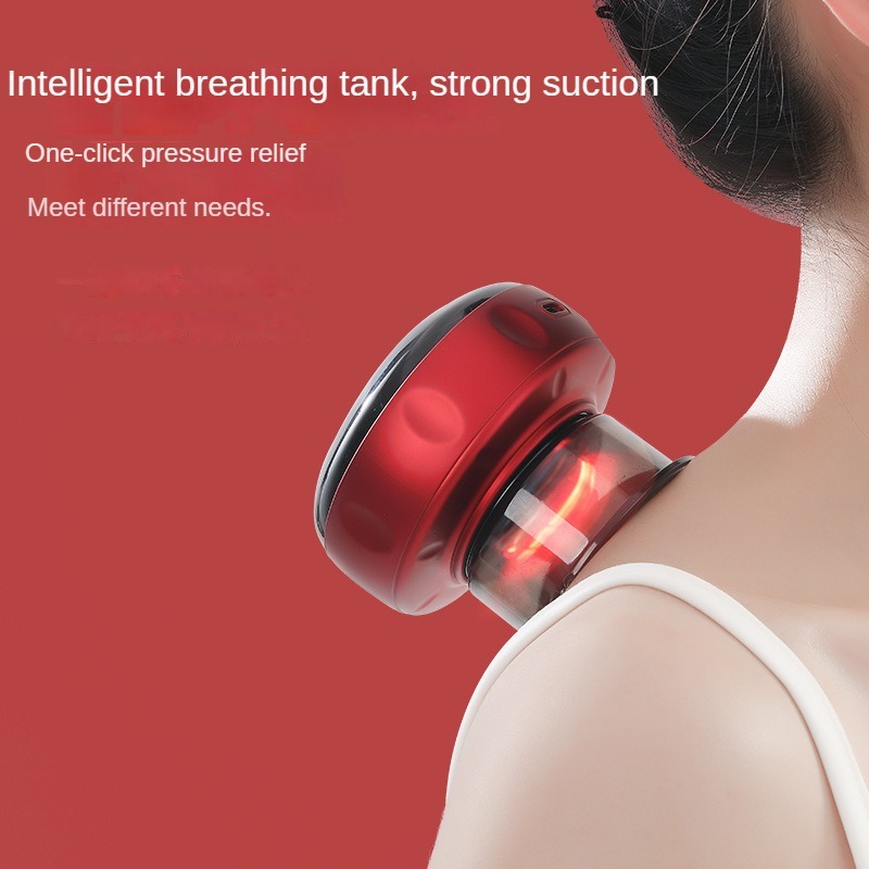 Intelligent Vacuum Cupping Massage Device Electric Heating - Temu