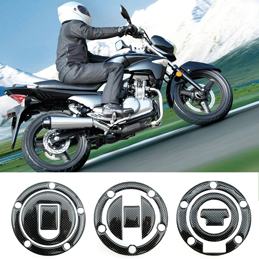 Adesivo Serbatoio Moto, Protezione per serbatoio del gas Protezione  universale per serbatoio di olio combustibile per gas per moto Protezione  per