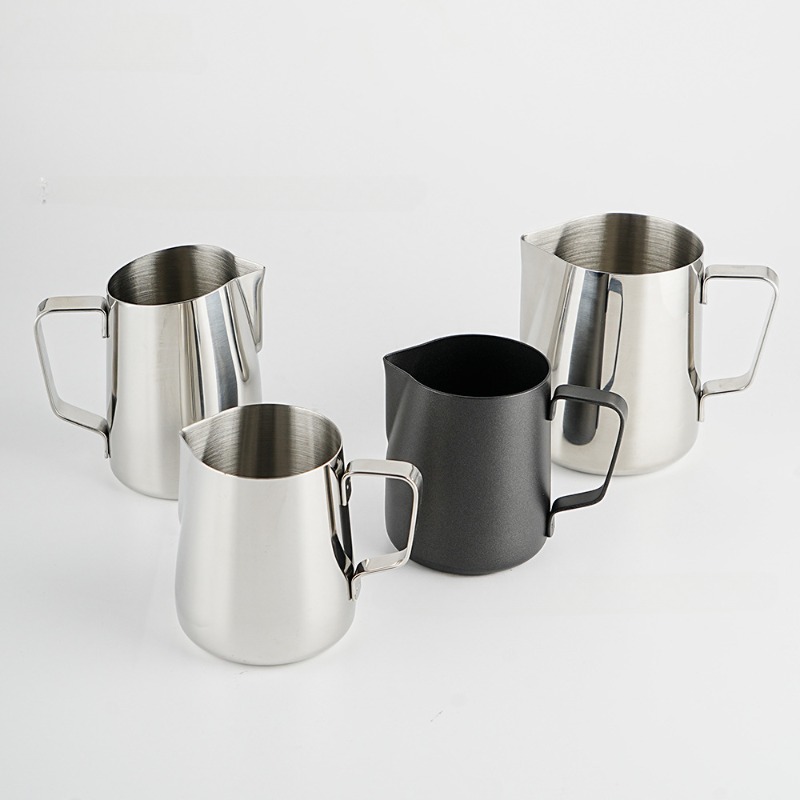 Milk Frothing Pitcher Stainless Steel Espresso Steaming - Temu