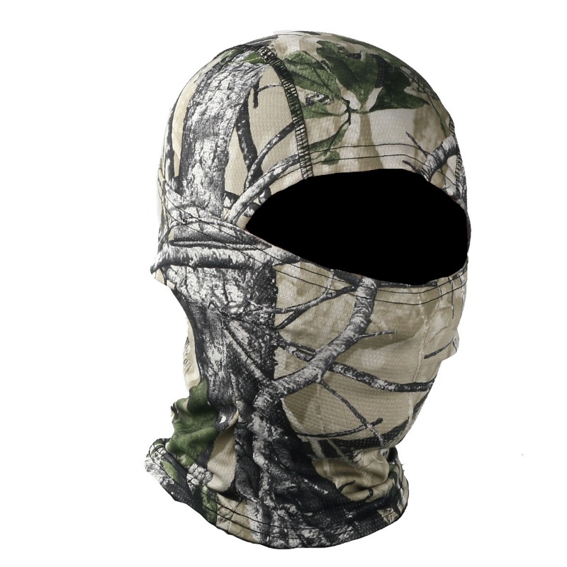  6 Pieces Balaclava Face Mask Motorcycle Windproof Camouflage Fishing  Face Cover UV Protection