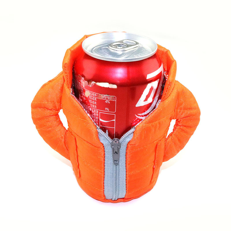 Beer Jacket Beverage Bottle Insulator Sleeve Mini Down - Temu