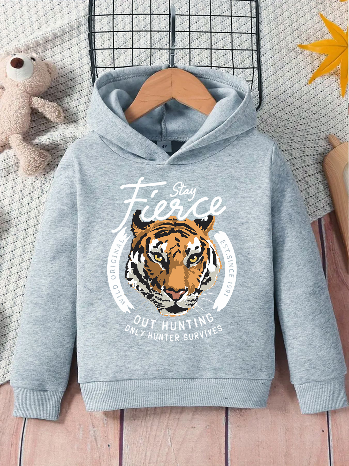 Tiger hotsell head sweatshirt