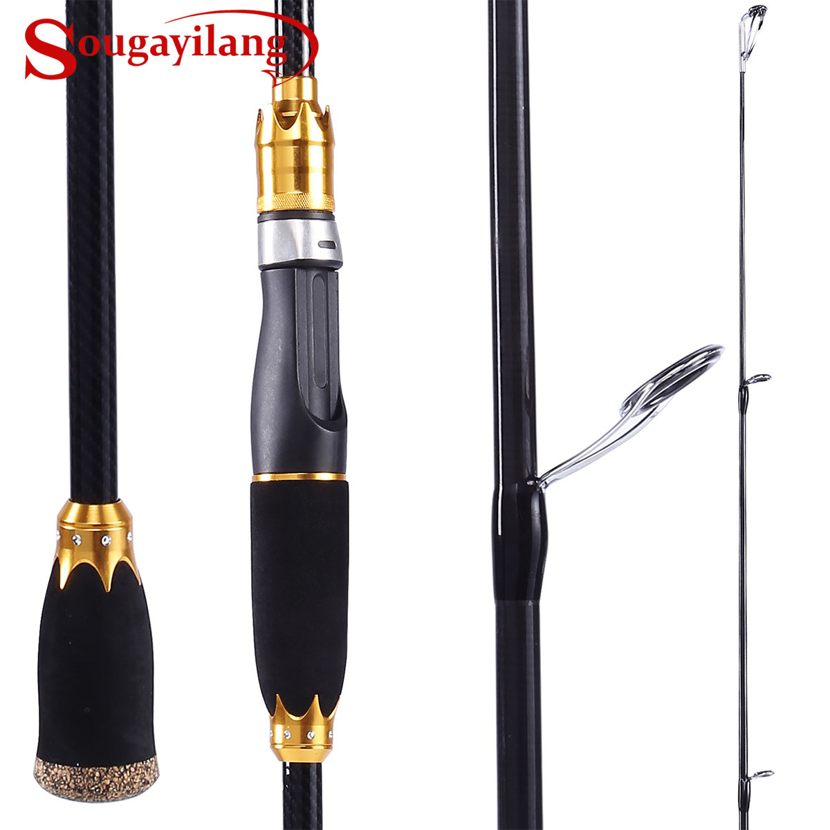 Sougayilang 24 ton Carbon Fiber Fishing Rod 4 section - Temu Austria