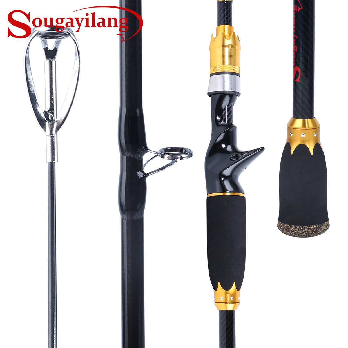 Sougayilang Fishing Rod and Reel Combos,24-Ton South Africa
