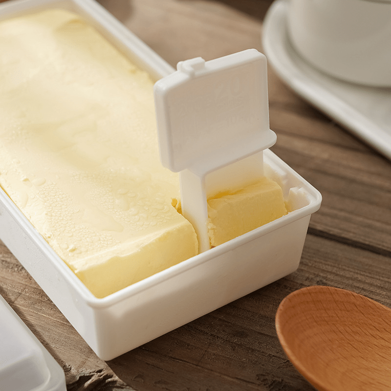 Butter Cutting Box Cheese Storage Box with Lid Butter Dish with