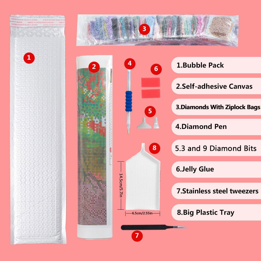 Best Fantasy Gem Diamond Painting Kit with Big 5D Gem