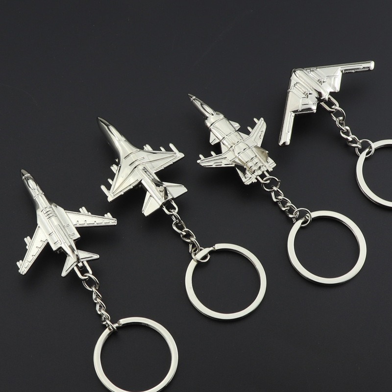 Airplane Keychain Aircraft Model Car Keychain Cool Gift For - Temu