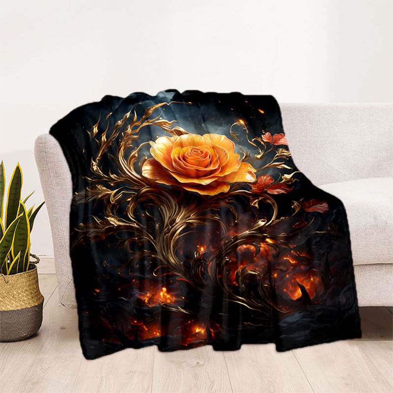 Burnt Rose outlet Throw