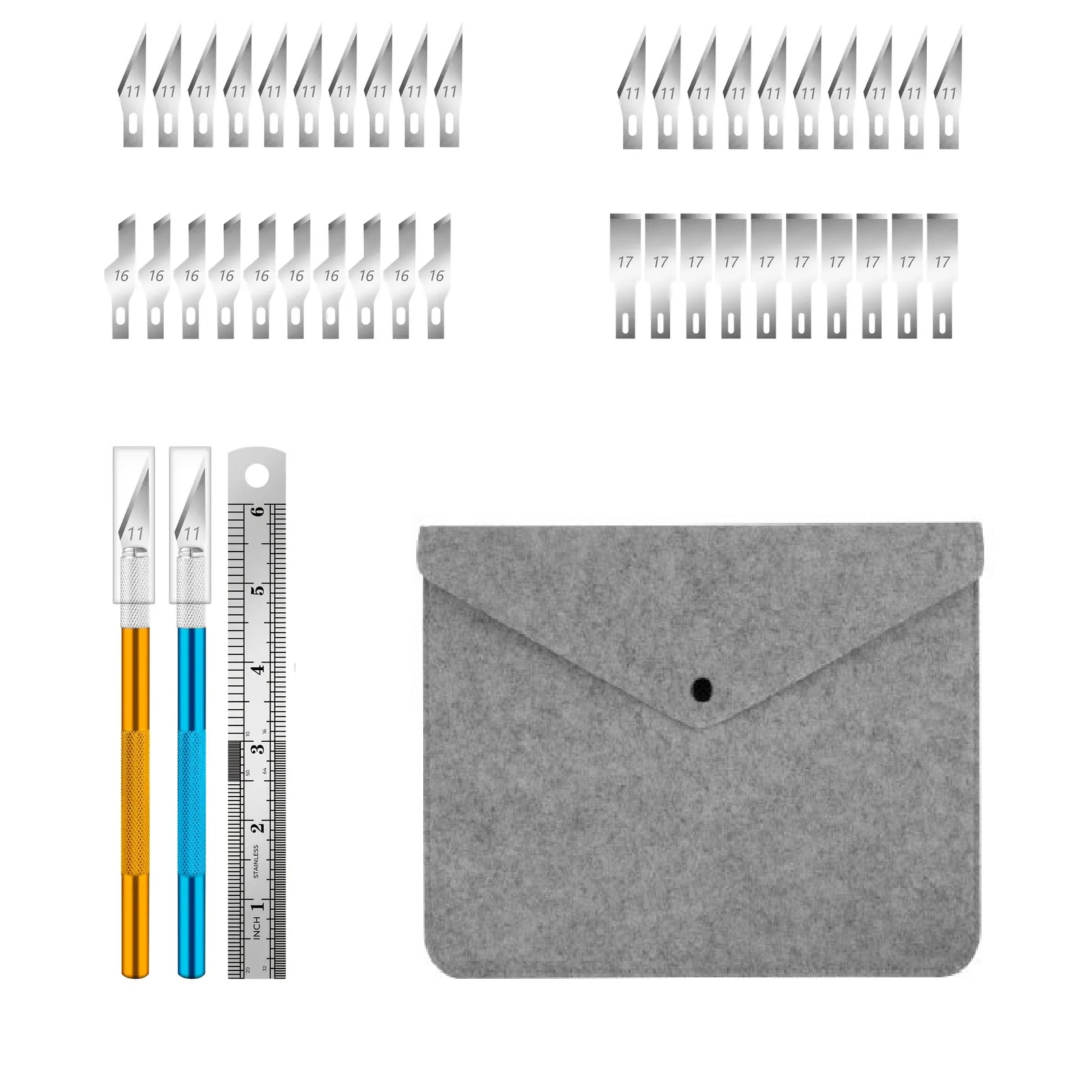Craft Cutting Tools For Paper Crafts With Triangle Ruler 360