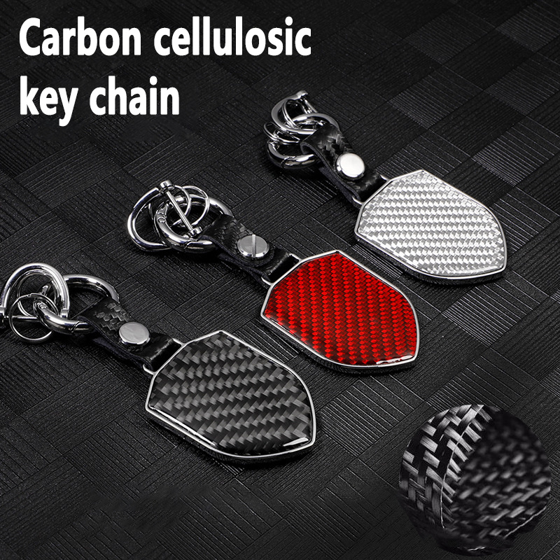 1pc Resin Mechanical Bulldog Car Key Chain Creative Car Keychain