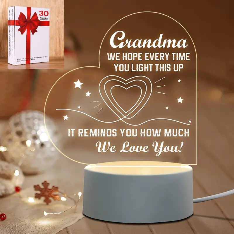 Regalo del día de los abuelos, idea de regalo de la abuela, imagen de regalo  del