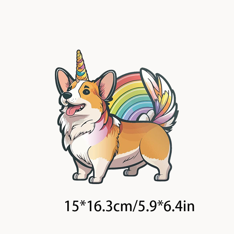 unicorn corgi vans