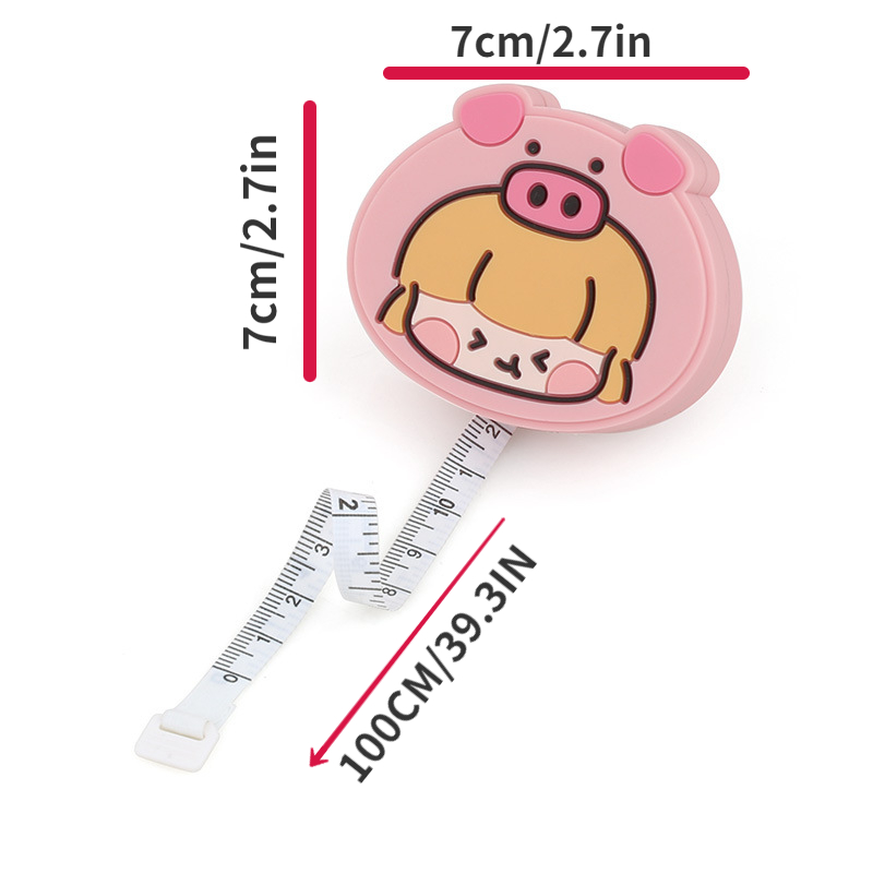 Body Tape Measure 40 inch (100cm), Cute Measuring Tape for Body