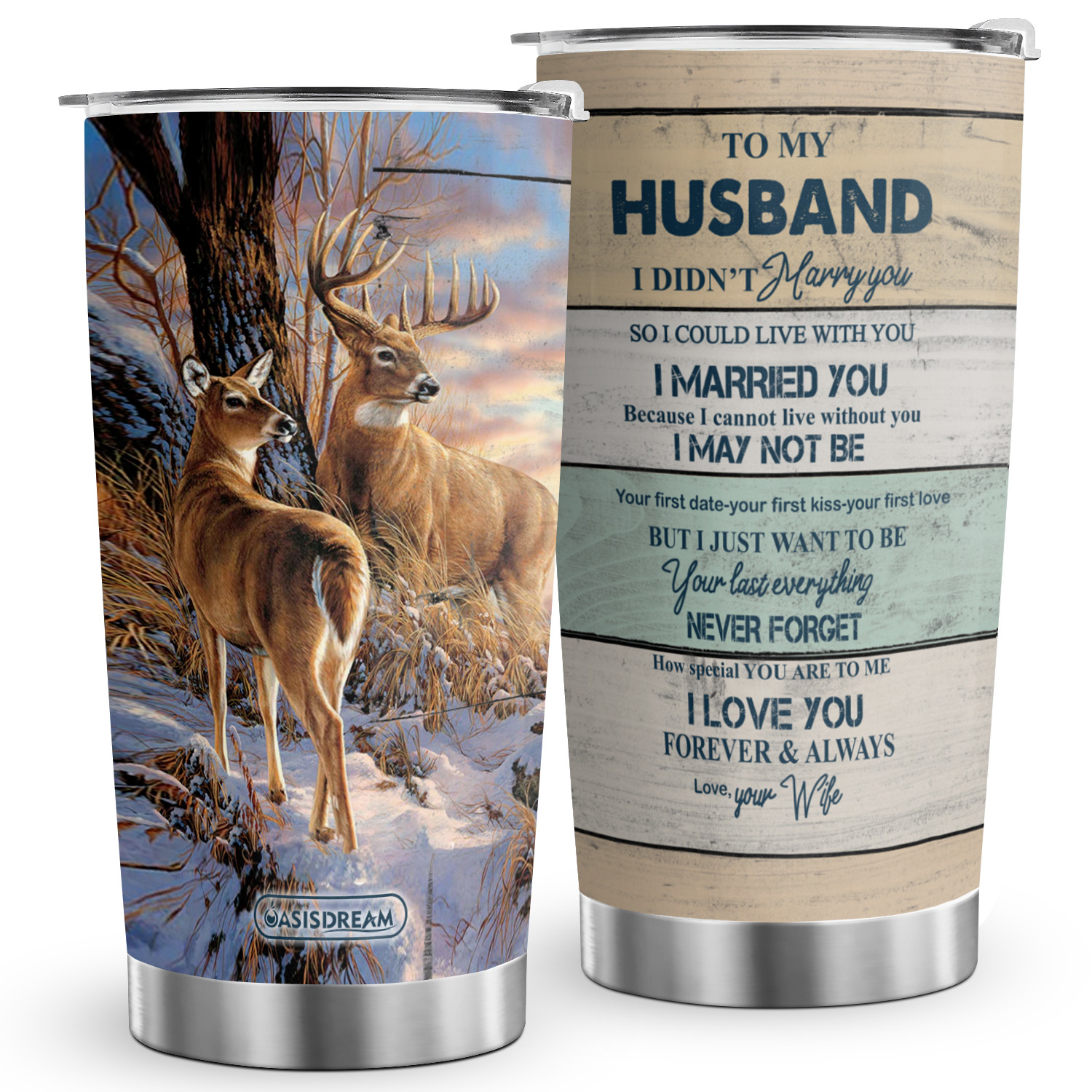 Whitetail Deer Yeti 30oz Tumbler Insulated Tumbler Gift for Him