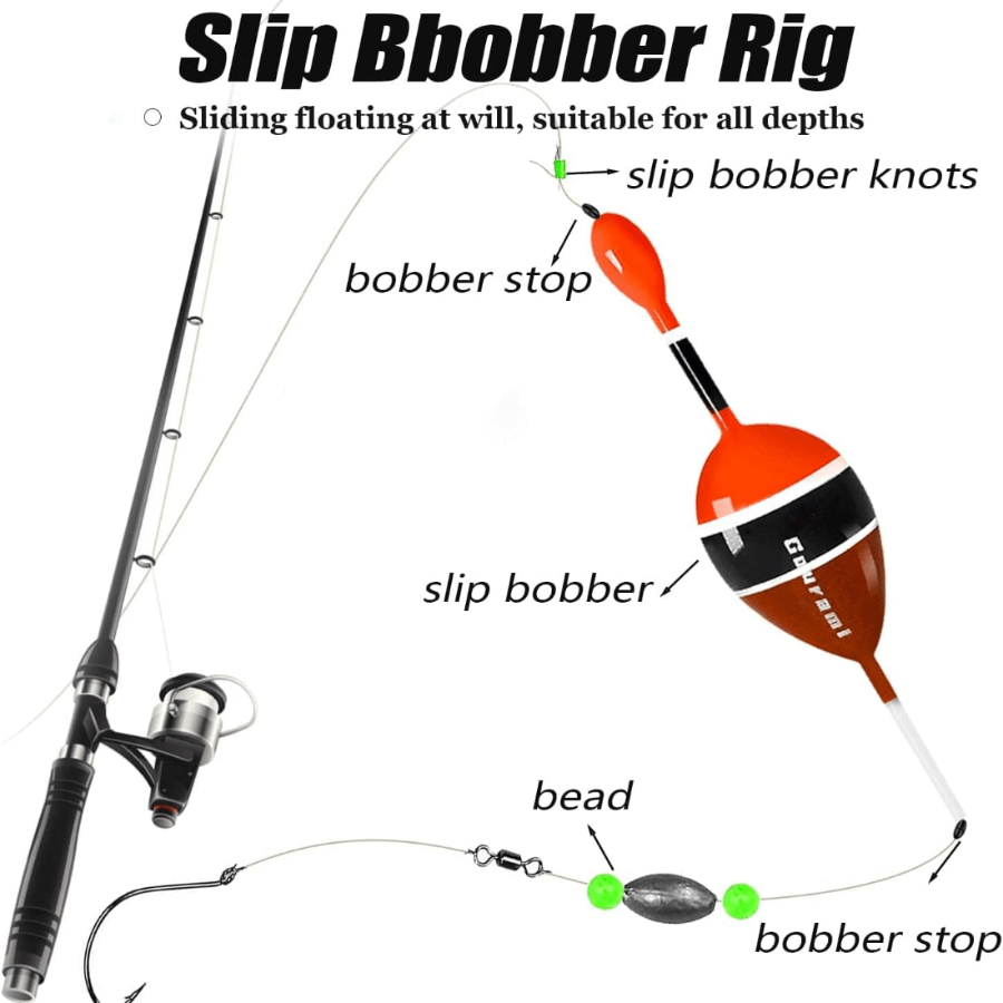 how to setup a slip bobber rig