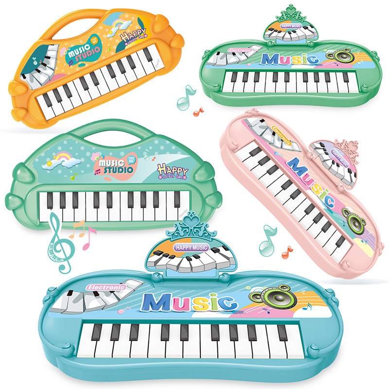 Kid Keyboard Piano avec microphone- 37 touches Clavier Piano Enfants  Multifonction Musique Instrument éducatif Jouet Clavier Piano pour 3,4, 5, 6,  7, 8 Fille