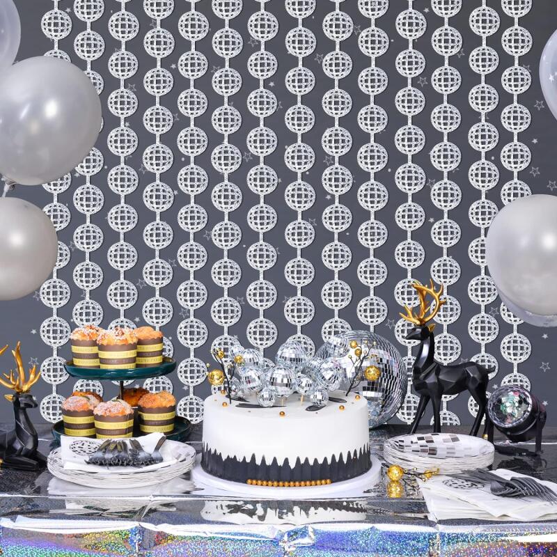 2 Pièces Or Rideau Métallique de Frange Brillant Rideau à Franges Aluminium  Fenêtre Mur pour Fête de Mariage d'anniversaire : : Cuisine et  Maison