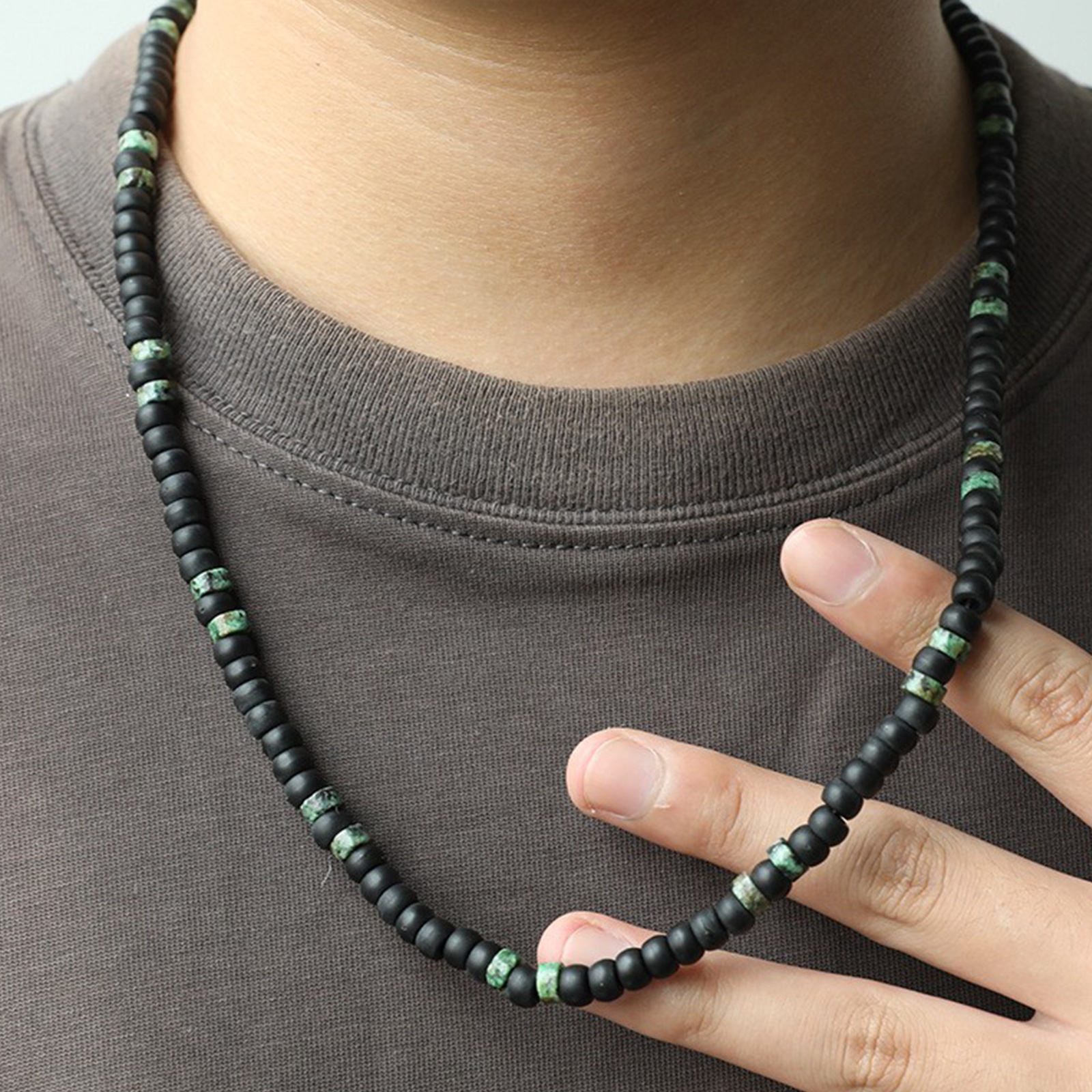 Boys 2025 beaded necklace