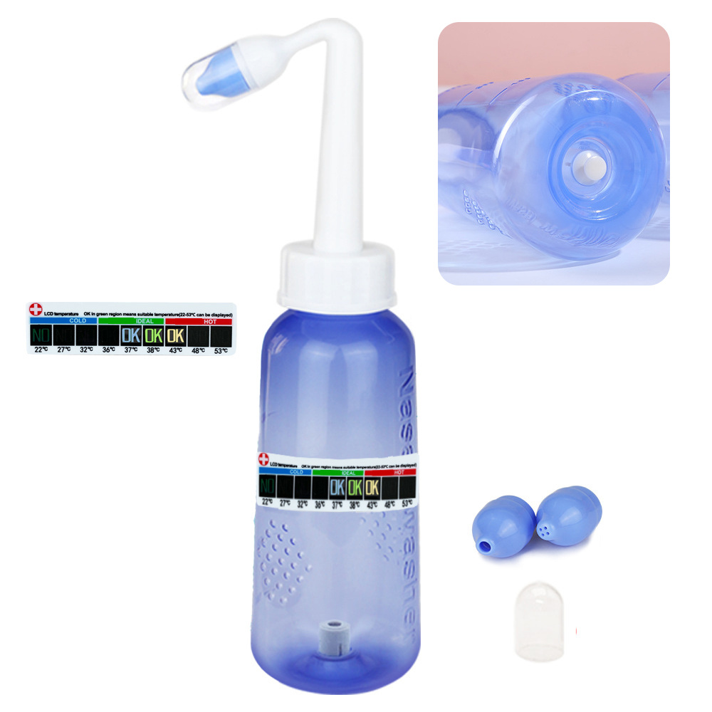Bouteille de lavage et d'irrigation nasale, Kit de soins pour