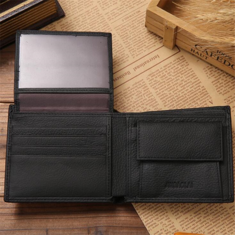 Men Purse Leather Wallet Small Coin Purse Genuine Leather Man