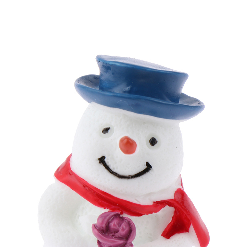 Cute Scarf Snowman Mini Fairy Garden Furniture Doll House Statue Ornaments  Accessories, Party House Toys Gift, Decorations Crafts - Temu