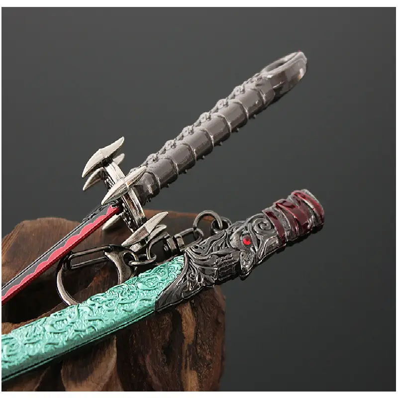 Muramasa Sword - 8.66inch Game Replica Weapon, Cool Metal Model Keychain  Ornaments For Car, Office, Home Decoration