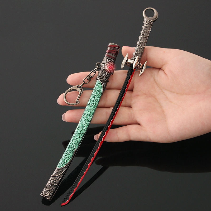 Muramasa Sword - Game Replica Weapon, Cool Metal Model Keychain Ornaments  For Car, Office, Home Decoration - Temu