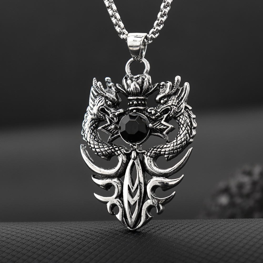 stylish minimalist versatile animal double dragon micro Temu