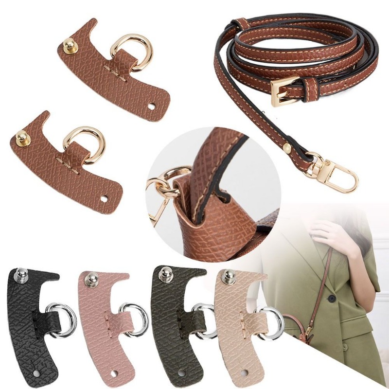 3Pcs Bag Transformation Accessories for Longchamp Mini Bag Straps  Punch-free Genuine Leather Shoulder Strap Crossbody Conversion - AliExpress