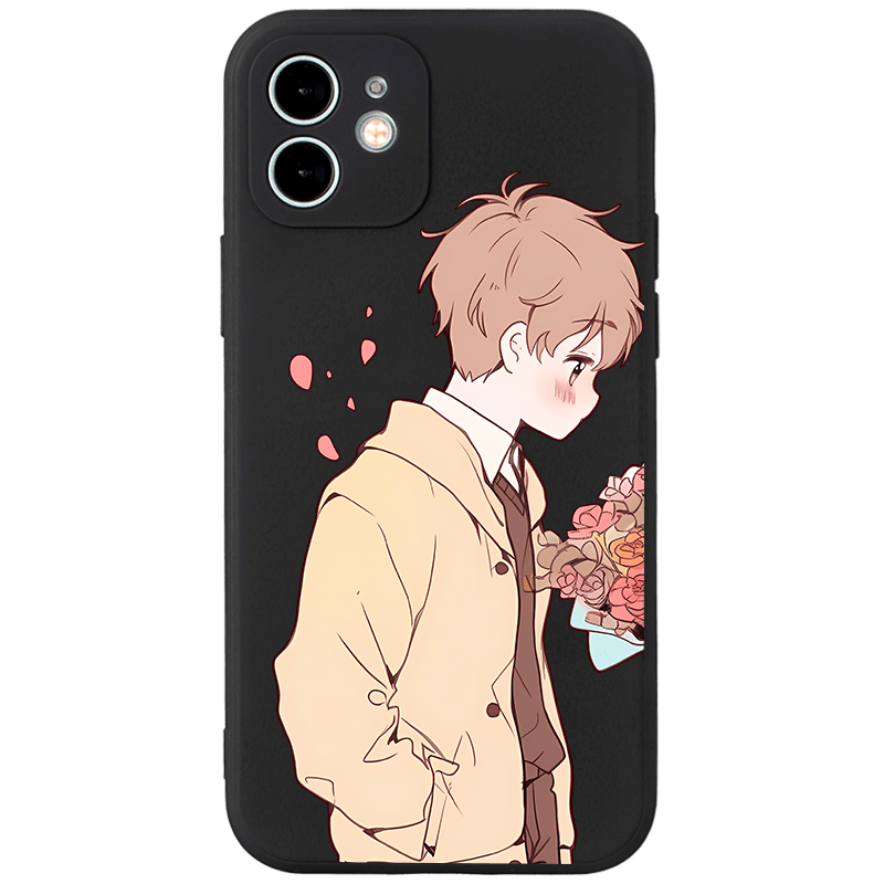Funny Cartoon Anime Shockproof Soft Phone Case Iphone - Temu