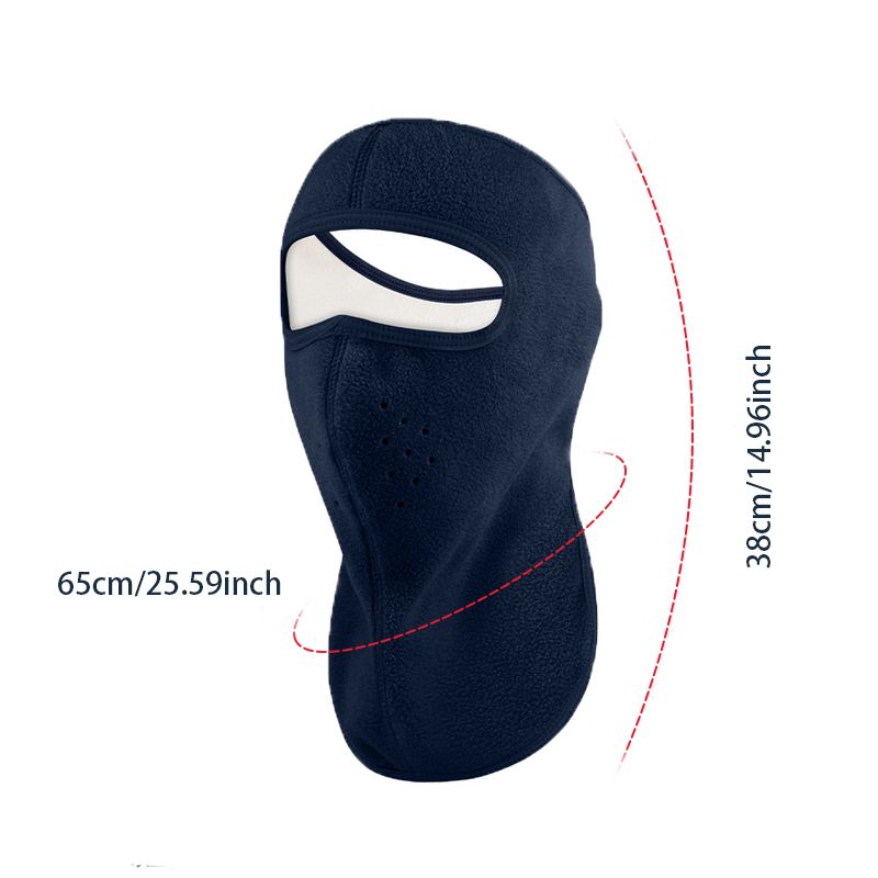 Maschera Integrale Da Ciclismo Invernale Da 1 Pezzo, Maschera Calda  Traspirante In Pile Per Sport All'aria Aperta, Sciarpa Da Trekking Per  Bicicletta, Maschera Da Sci Da Snowboard Regolabile - Temu Italy