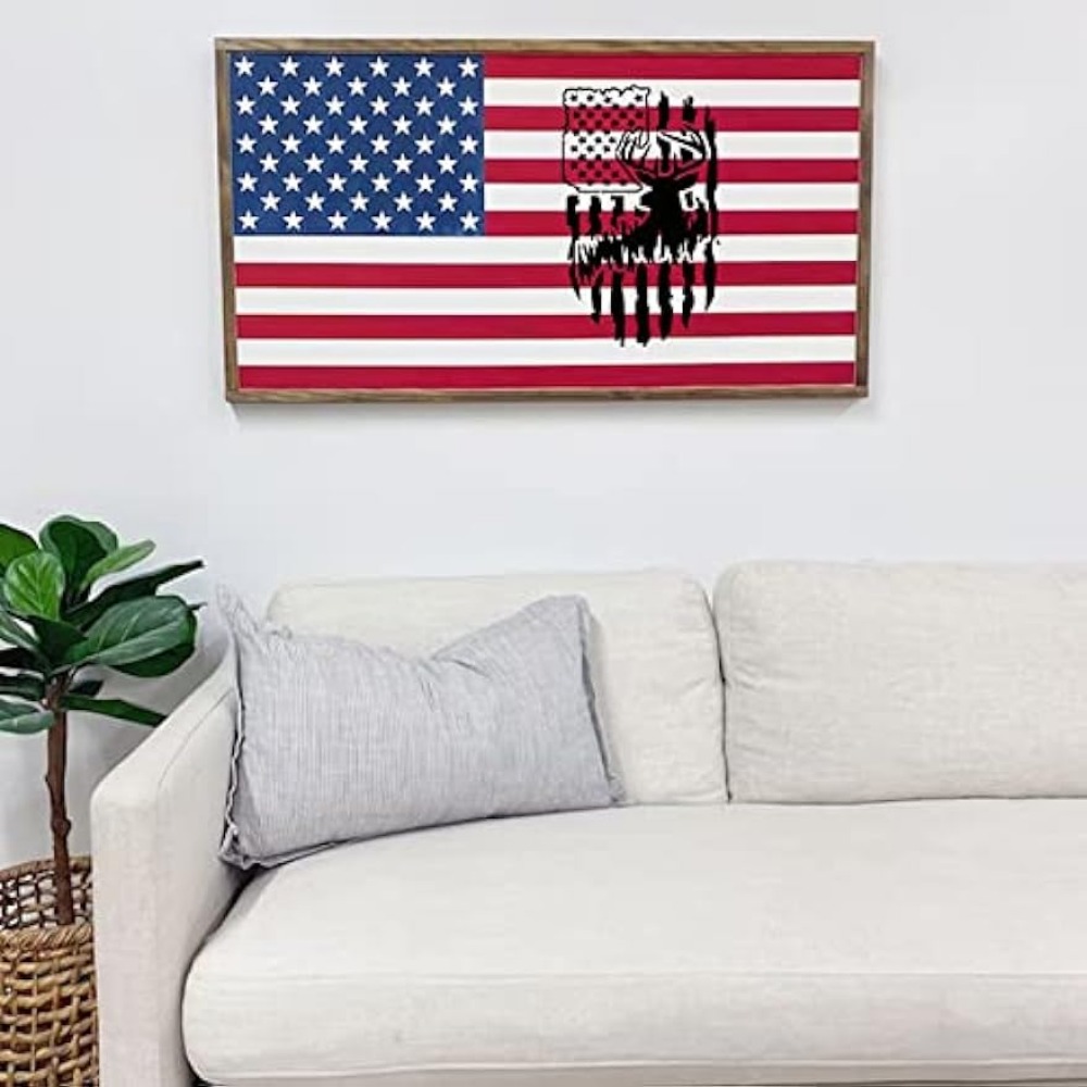  Large American Flag Stencil Star Stencils for Painting 50  Stars Military Template for Flag Patriotic Wood Burning Stencils for Spray  Painting on Shirt Project Crafts Wooden (we The People) 