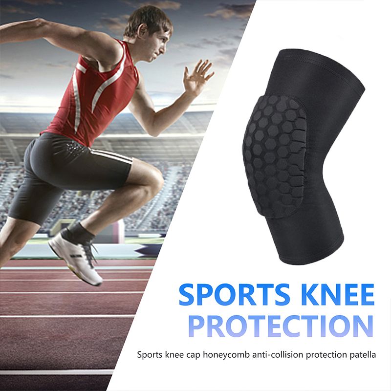 Sport Basketball Knee Pad Honeycomb Volleyball Knee Brace - Temu