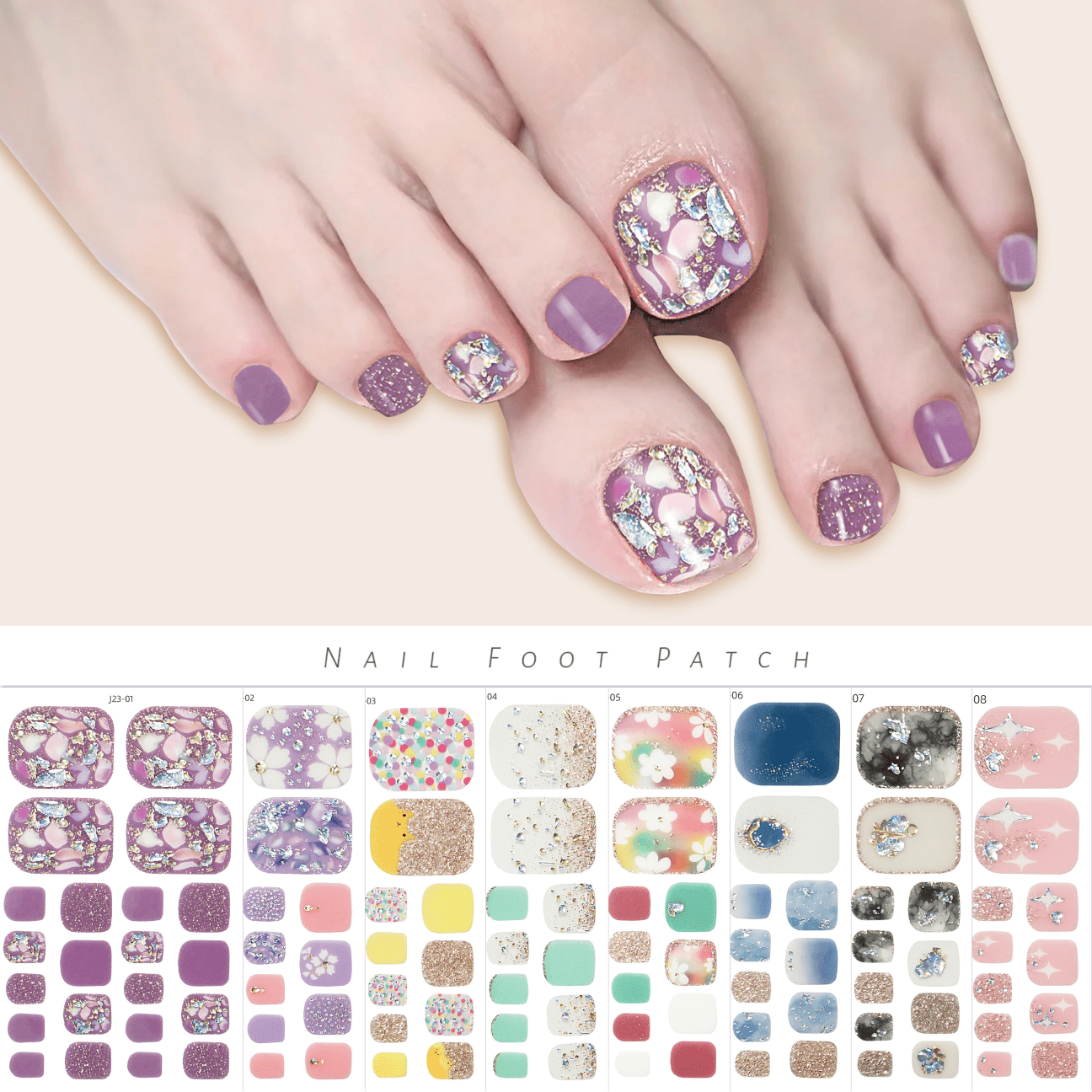 Semi Cured Gel Nail Strips Stick On Nail Wraps Self adhesive - Temu