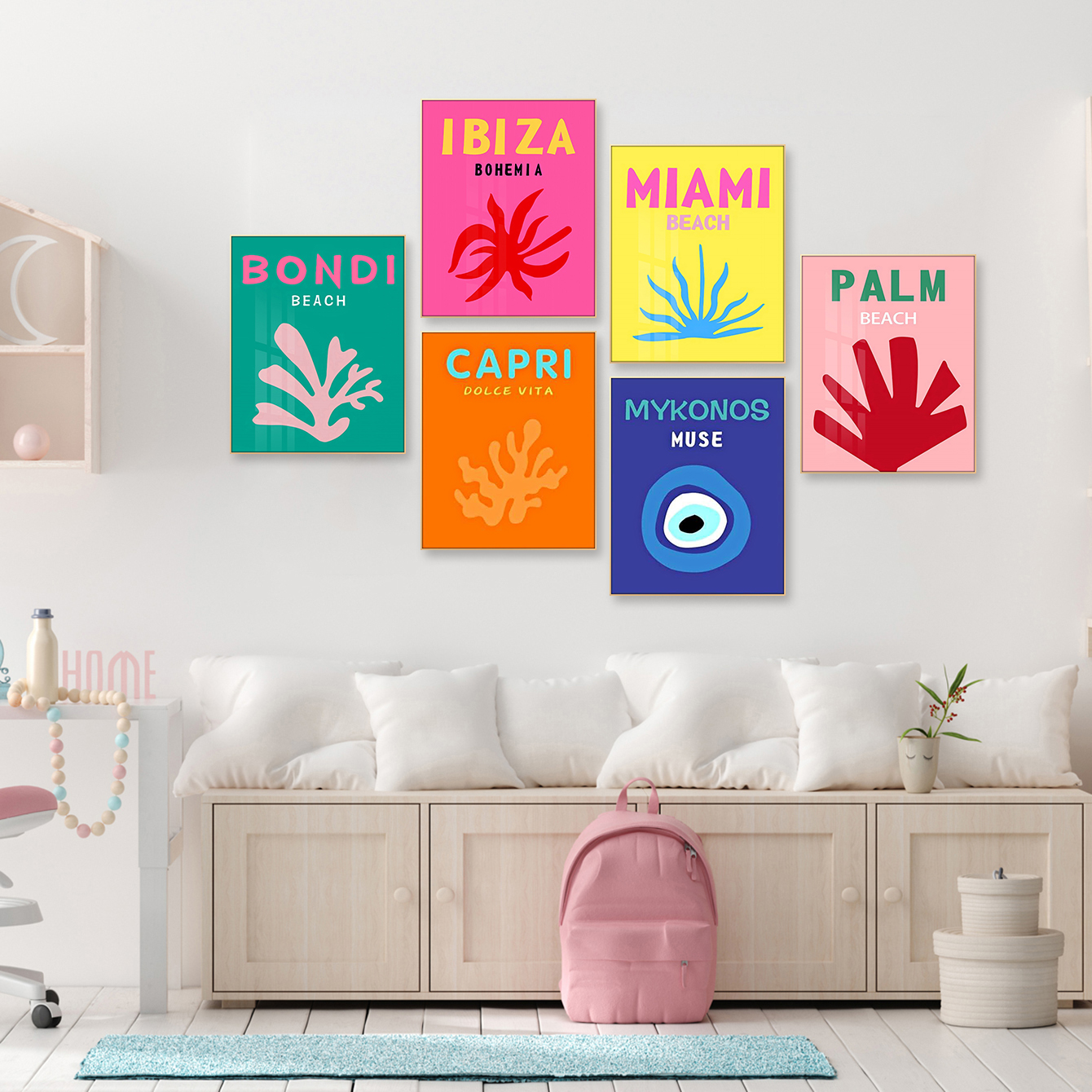 Preppy Room Decor Aesthetic Canvas Wall Art Prints Preppy - Temu