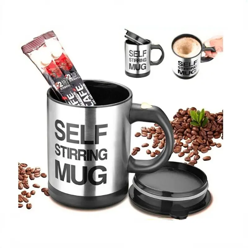 Mugs Automatic Electric Lazy Self Stirring Mug Cup Coffee - Temu