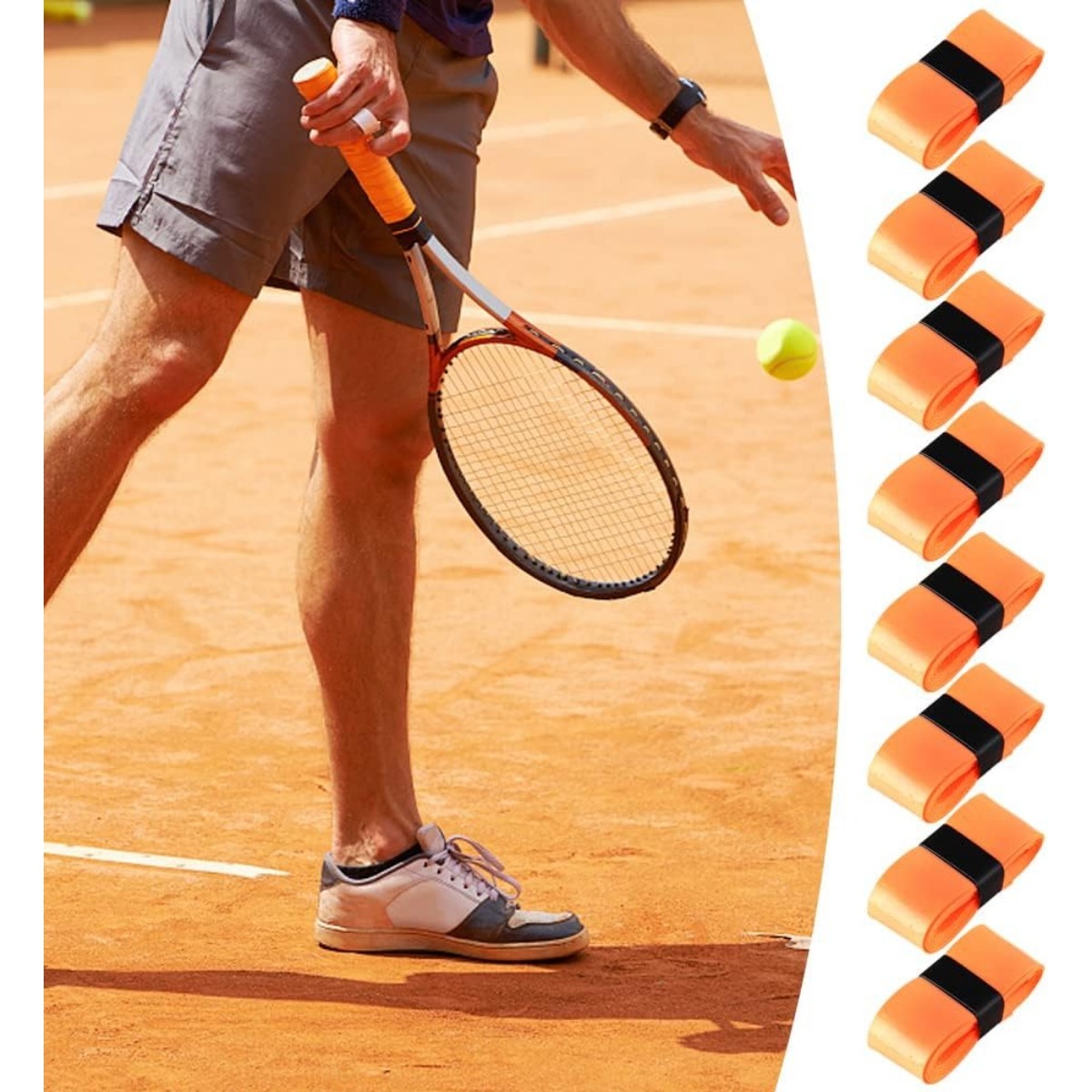 Racquet Grip, raquette de badminton super absorbante Raquette antidérapante