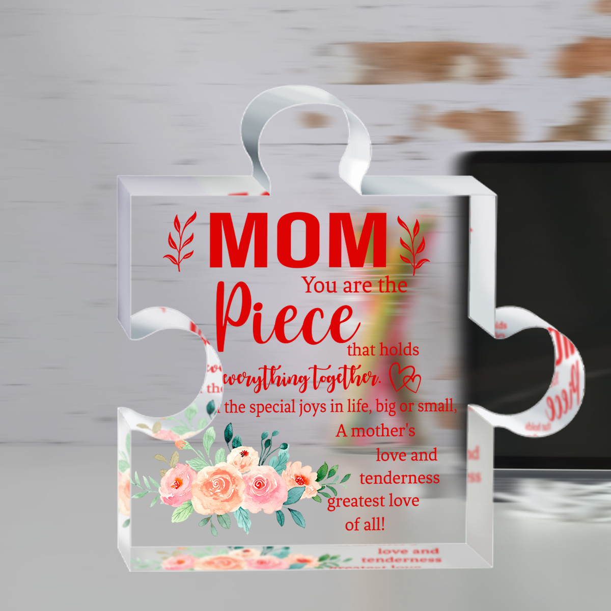 1pc Gifts For Mom, Birthday Gifts For Mom From Daughter Son, Mother's Day  Christmas Thanksgiving Present, Bonus Mom Step Mom Mother In Law Gift Idea