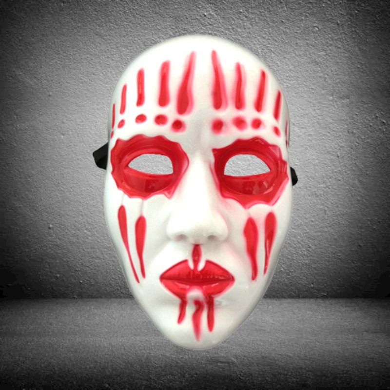 1pc Men's Halloween Double-layer Ripped Mask, Bloody Horror Skull Latex  Mask, Scary Costume Party Masks, Men's Full Face Mask