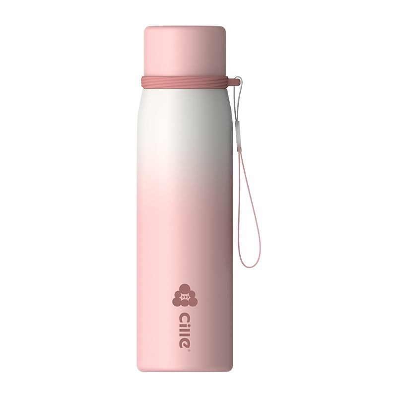 Lilac Purple - Cute Insulated Steel Water Bottle