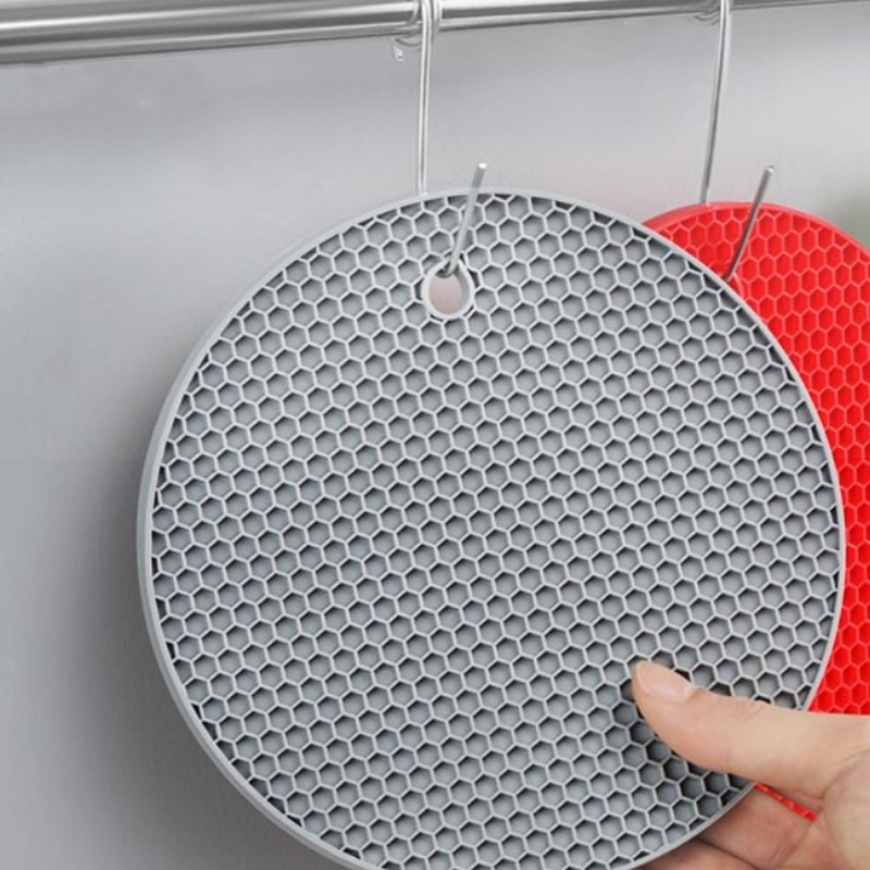 Round Silicone Insulation Mat Heat Resistant Anti scald Anti - Temu