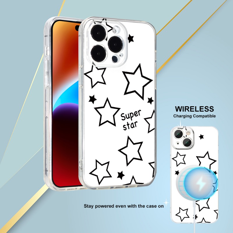  Super Star Phone Case for iPhone 12 13 Mini 11 pro XS