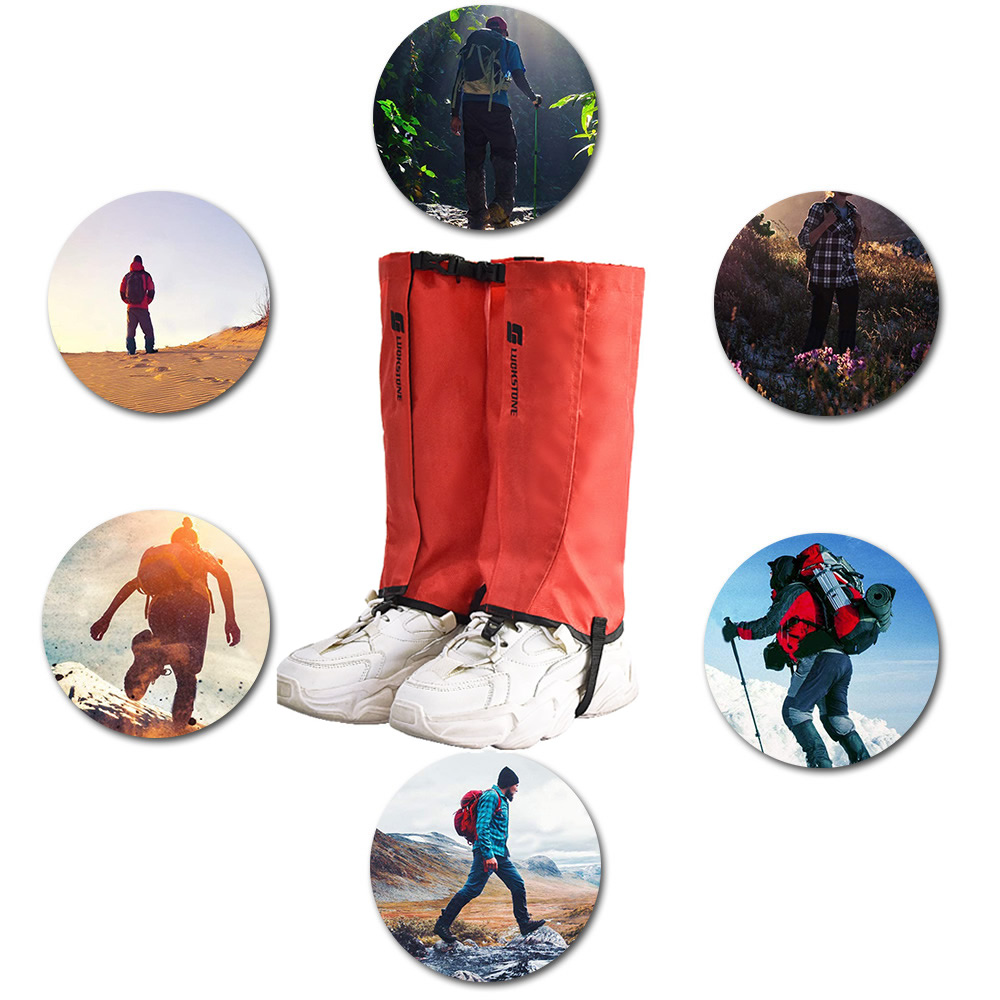 Polainas impermeables tácticas al aire libre para senderismo, Trekking,  escalada, zapatos de caza militares, botas de pierna, cubierta de protección