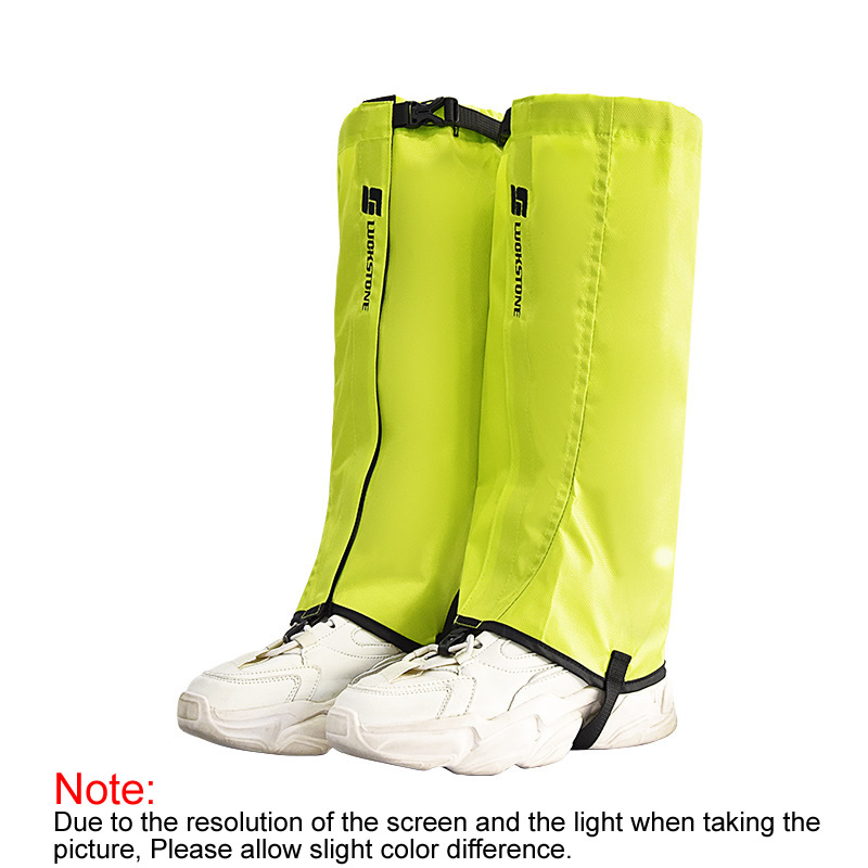 Compre AOTU 1 Par de Polainas Impermeables Protector de Cubierta de Pierna  de Tela Oxford Para Esquí de Escalada Para Caminar al Aire Libre en China