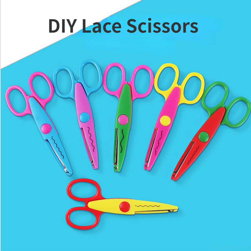 UCEC Craft Scissors Decorative Edge, 6PCS Decorative Scissors, Crafting  Scissors, Scrapbooking Scissors, Fancy Scissors, Decorative Edge Scissors