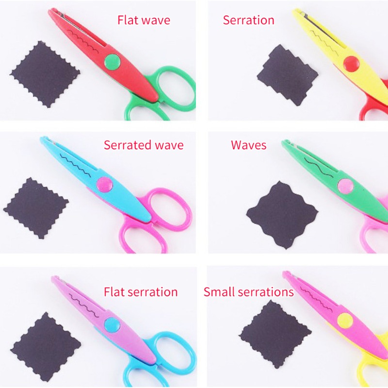 Ucec Craft Scissors Decorative Edges Expanding Craft - Temu